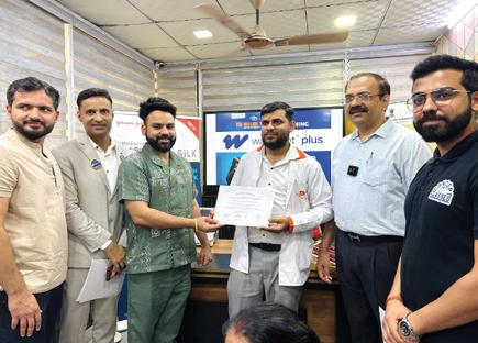 The Healing Touch Super Speciality Eye Care Conducts Free Eye Check-up Camp & Awareness Session at Concept Classes, Vikaspuri