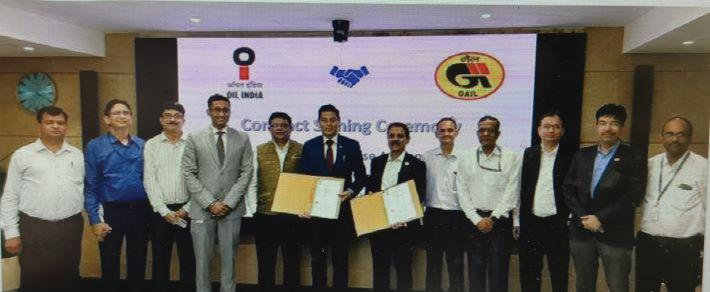 GAIL Signs 15-Year Gas Sale and Purchase Agreement with Oil India