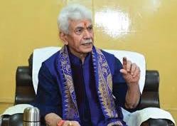 Terrorism Won't Survive in Kashmir: LG Sinha