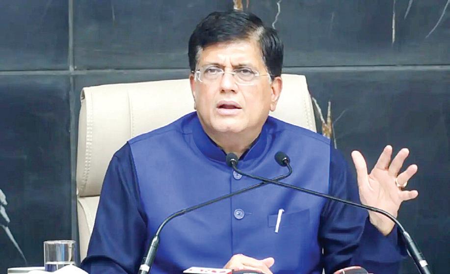GOYAL RECALLS TV AD PUNCHLINE TO HAIL PM'S INDIA VISION