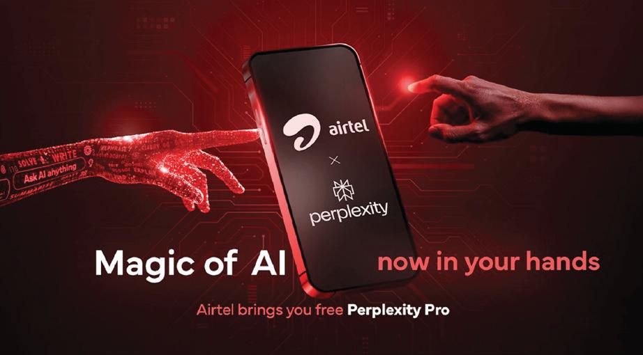 Airtel Partners with Perplexity to Offer Free Subscription