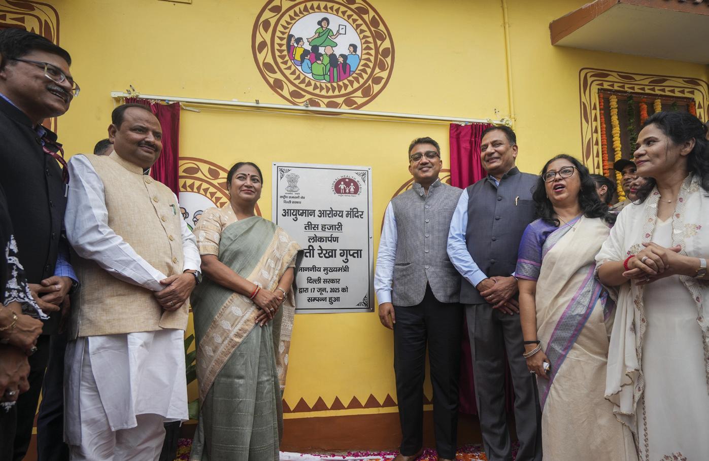 100 AYUSHMAN MANDIRS IN DELHI BY AUGUST