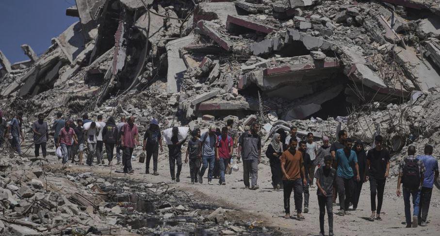 UN food agency says Israeli tanks, snipers opened fire on crowd seeking aid in Gaza