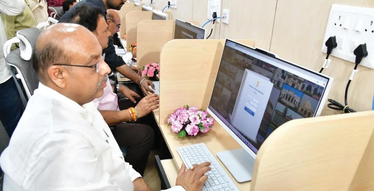 Speaker Inaugurates NeVA Seva Centre in Delhi Assembly