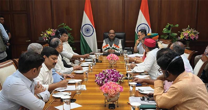 Birla Urges Oppn Members To Let House Function Properly