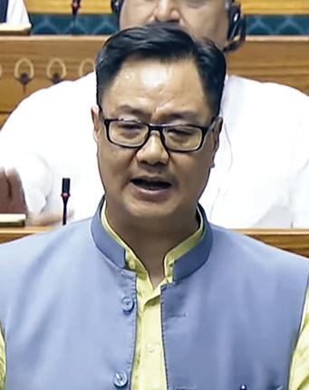 'Don't speak Pakistan's language' Kiren Rijiju's to Opposition