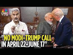 No Modi-Trump Call Between Apr 22-Jun 17: Jaishankar in Lok Sabha
