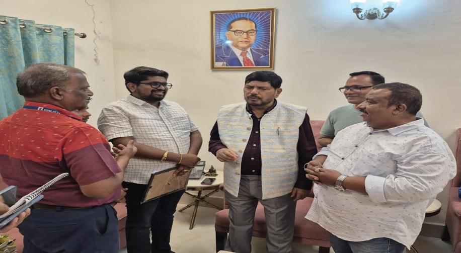 Dr. Bhargav Mallappa Meets Minister of State for Social Justice and Empowerment Dr. Ramdas Athawale; People Forum of India to Expand Grassroots Initiatives in Maharashtra