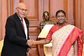 Fiji Prime Minister Holds Talks With President Murmu