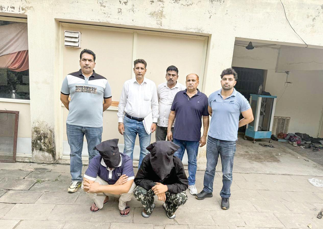 Two armed youths in Fortuner caught in Kalka, police remand granted