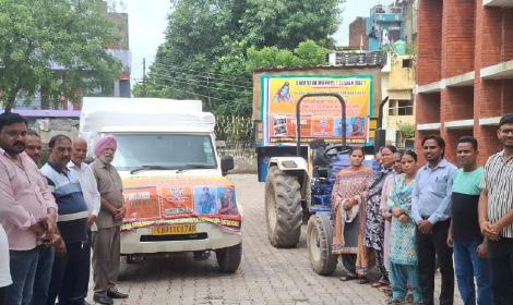Indira Colony Councillor Suman Sharma Sends Aid for Flood-Affected People in Punjab
