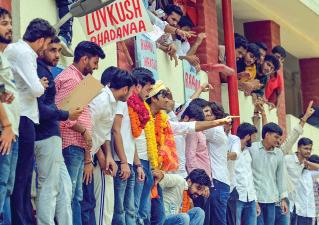 NSUI releases DUSU manifesto, fields first woman presidential candidate in 17 years