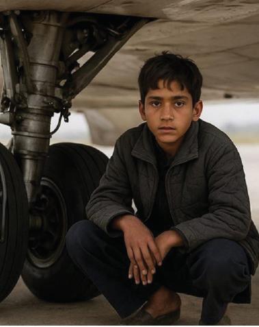 Afghan teen survives two-hour Kabul-Delhi flight hidden in landing gear area