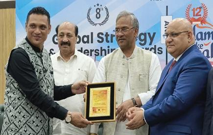 Activist Dr. Dibyajyoti Saikia Receives Two National Awards in Delhi