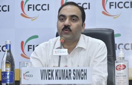 NITI Aayog’s Dr. Vivek Kumar Singh Calls for 0.5% GSDP Investment in R&D to Build Viksit States at FICCI Summit 2025