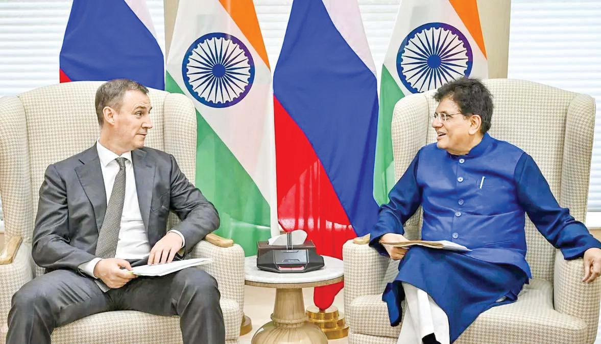 GOYAL, RUSSIAN DEPUTY PM DISCUSS TRADE TIES