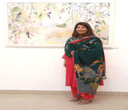 ‘RTUSAMHRA’: Shibani Sehgal’s Solo Exhibition Celebrates the Rhythms and Renewal of Nature at Triveni Kala Sangam