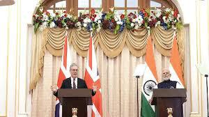 India, UK discuss West Asia; PM starmer backs Gaza peace plan