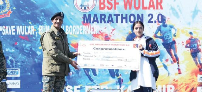 BSF Wular Marathon: Fostering conservation, community bonds