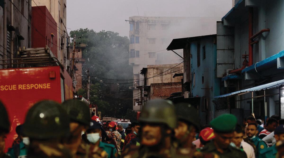 Bangladesh garment factory fire kills 16, toll may rise