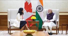 Canadian FM Anita Anand visits to boost India-Canada ties