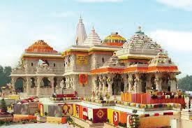RAM TEMPLE CONSTRUCTION COMPLETED AHEAD OF FLAG-HOISTING CEREMONY