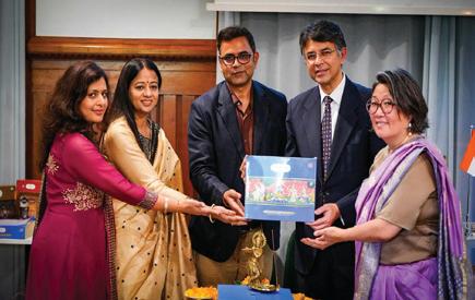 Shri Krishna Leela International Samarpan in Denmark - A Fragrant Celebration of Harmony, Humanity, and Indian Culture