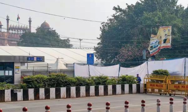 All gates of Lal Quila Metro Station reopen five days after Delhi blast