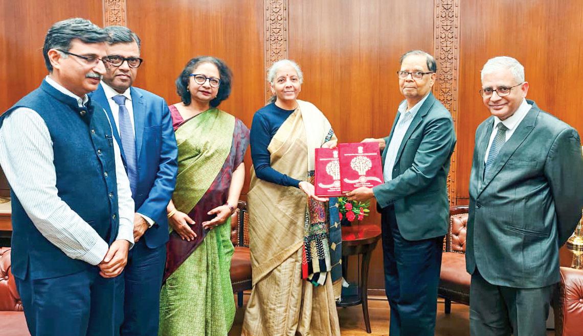 16TH FINANCE COMMISSION RELEASES REPORT, CENTRE, STATES TAX DISTRIBUTION DISCUSSED