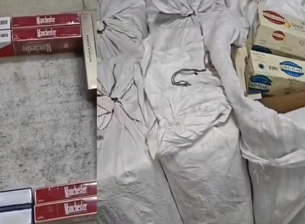 Two arrested with 3.5 lakh counterfeit cigarette sticks