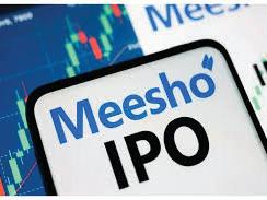 E-COMMERCE COMPANY MEESHO IPO TO OPEN WEDNESDAY