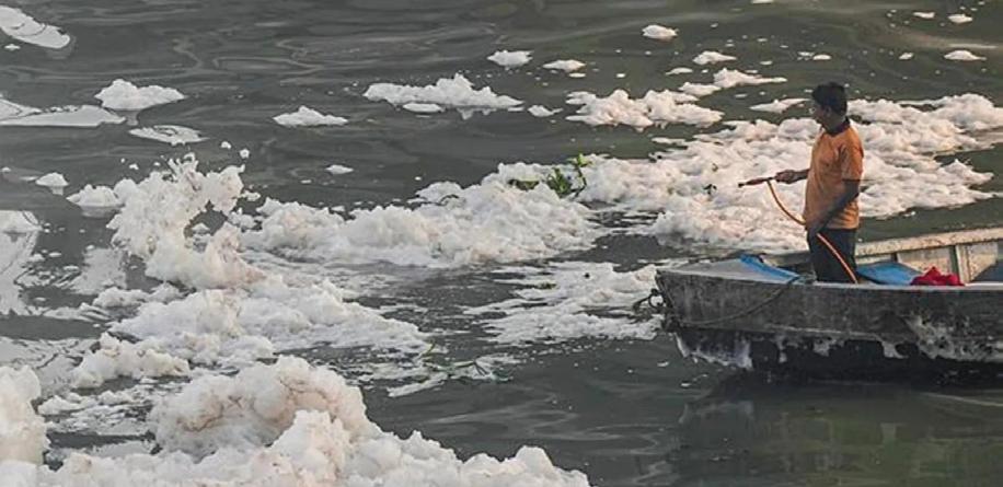 Delhi government reviews TERI study on microplastics and frothing in Yamuna, orders time-bound action plan
