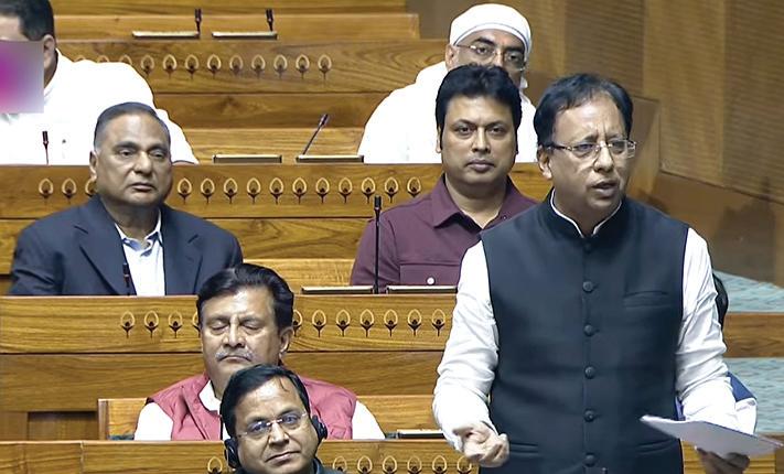 Facing repeated defeats, Oppn finds flaws with EVMS, SIR: BJP MP in Lok Sabha