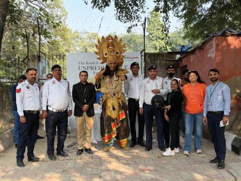 Fortis Hospital Launched Helmet Safety Drive in Collaboration with Local Traffic Police Pan India