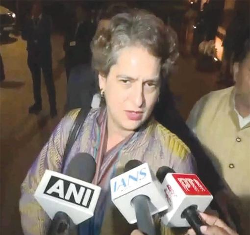 What is the point of apologising?: Priyanka Gandhi