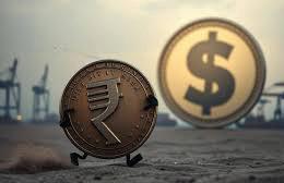 RUPEE BREACHES 91-MNARK AMID FOREIGN OUTFLOWS