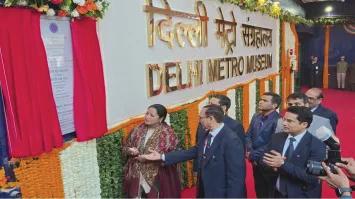 Delhi Metro opens new interactive museum at Supreme Court station