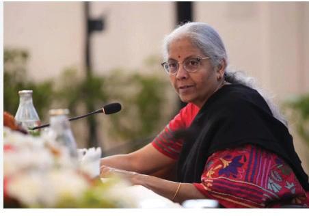 Nirmala Sitharaman chairs Chintan Shivir of Ministry of Finance