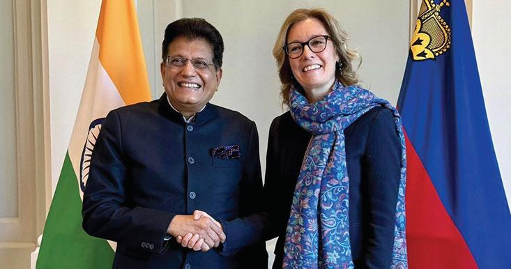 Piyush Goyal meets Liechtenstein leadership to strengthen economic ties under India-EFTA TEPA