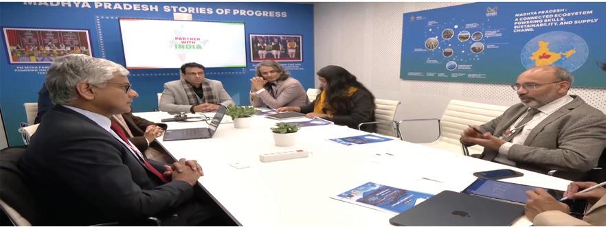 Madhya Pradesh pitches logistics, tourism opportunities at Davos