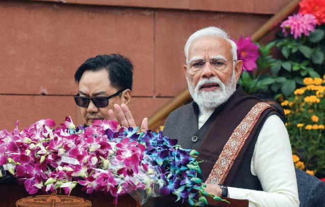 'SELF-CONFIDENT INDIA, A RAY OF HOPE FOR THE WORLD,' SAYS PM MODI