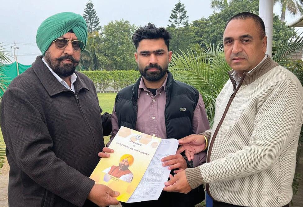 Derabassi Youth Appointed Fireman, Congratulated by MLA Randhawa