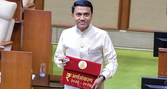 Goa: CM Sawant to present 2026-27 Budget in Assembly