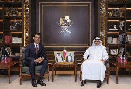 Adani Green's Sagar meets Qatar Central Bank Governor in Doha, discusses global finance, investment trends