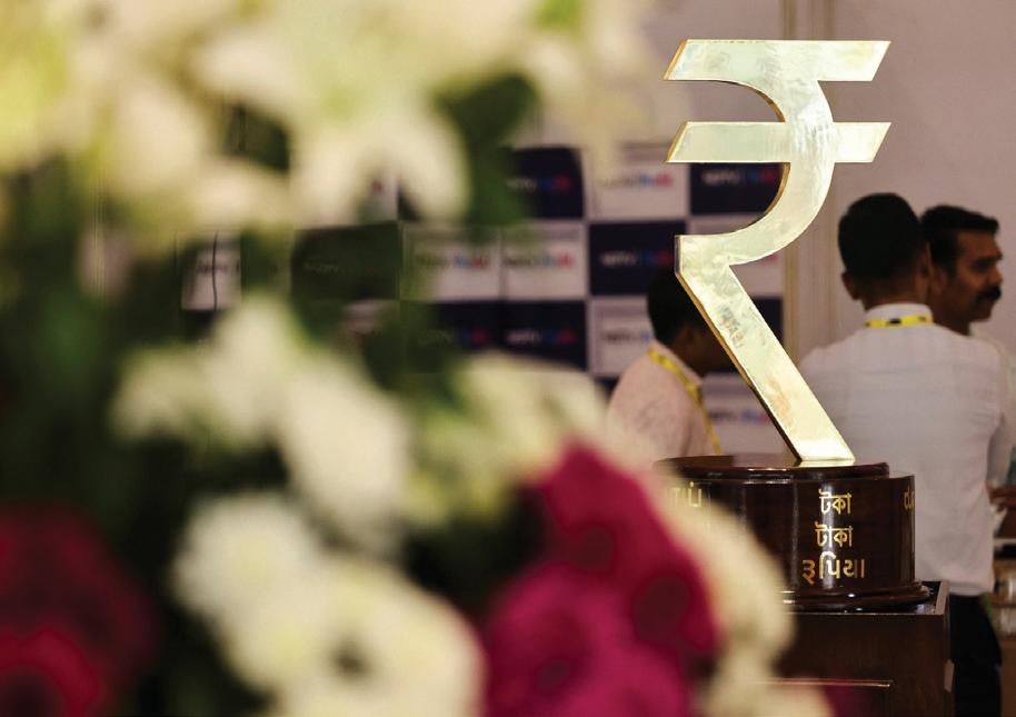 RUPEE UNDER PRESSURE, MAY TEST 93.50 AMID GLOBAL RISKS