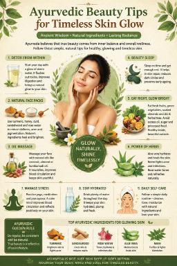Ayurvedic Beauty Tips for Timeless Skin Glow