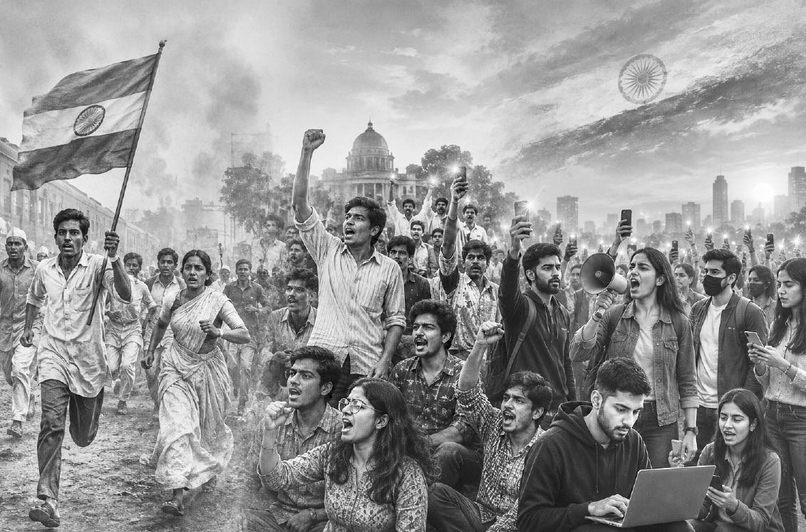 YOUTH DISSENT THROUGH THE AGES: FROM THE QUIT INDIA MOVEMENT TO COCKROACH JANTA PARTY