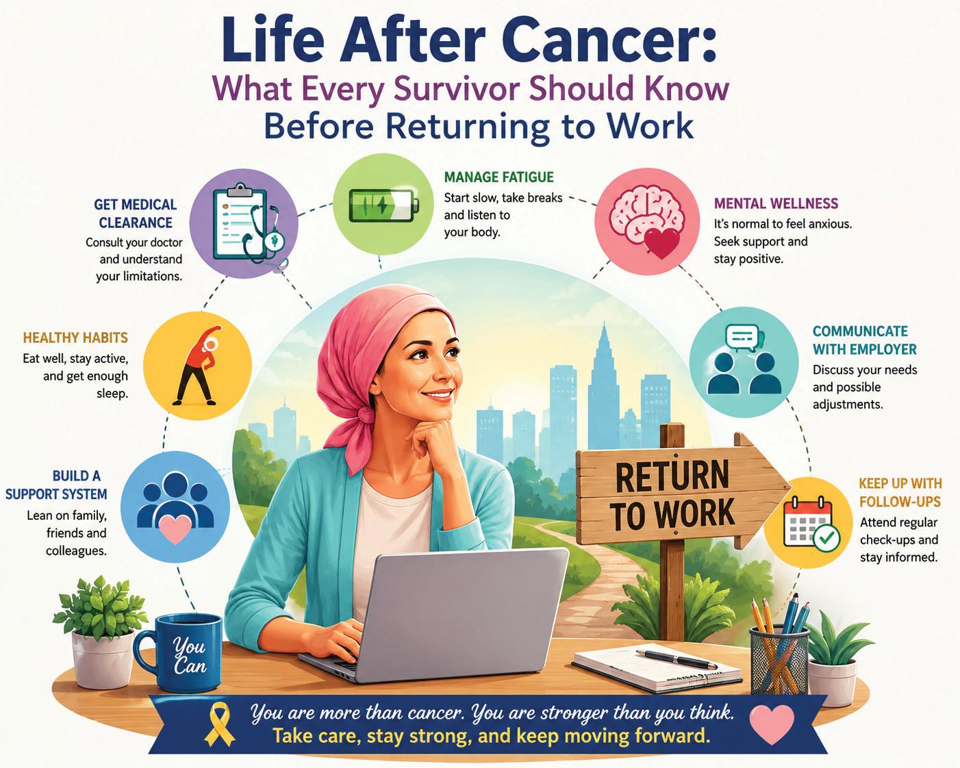 Returning Cancer LIFE AFTER CANCER: WHAT EVERY SURVIVOR SHOULD KNOW BEFORE RETURNING TO ...