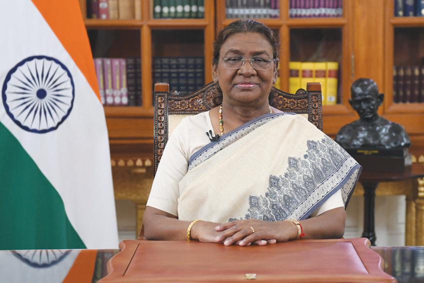 79వ స్వాతంత్య్ర దినోత్సవం రేపు జాతినుద్దేశించి రాష్ట్రపతి ప్రసంగం