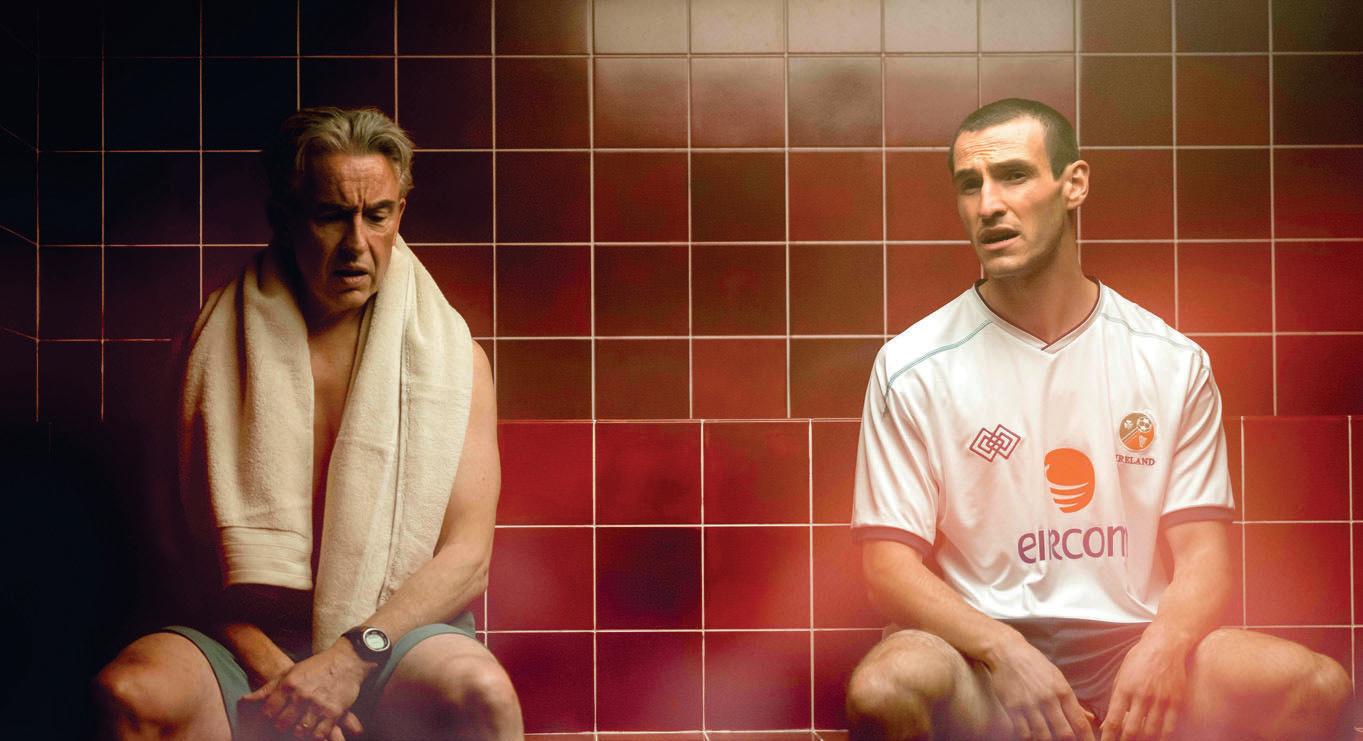 ACTOR ÉANNA HARDWICKE PLAYS ROY KEANE IN 2002 WORLD CUP CLASH
